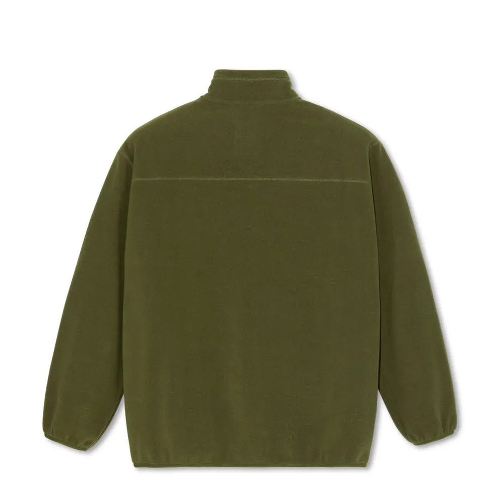 Polar Skate Co. Basic Fleece Jacket (Army Green)