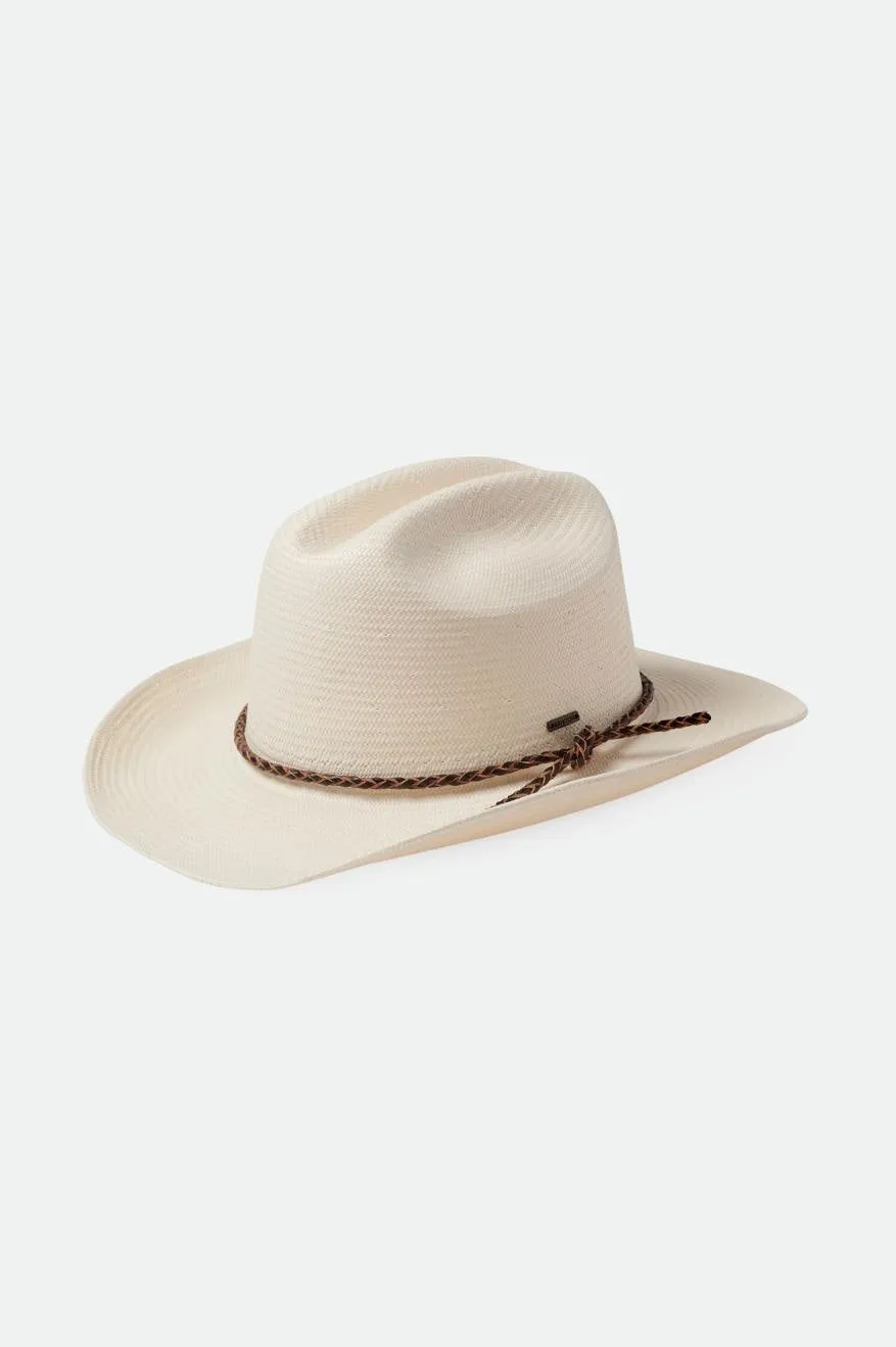 Range Straw Cowboy Hat - Off White