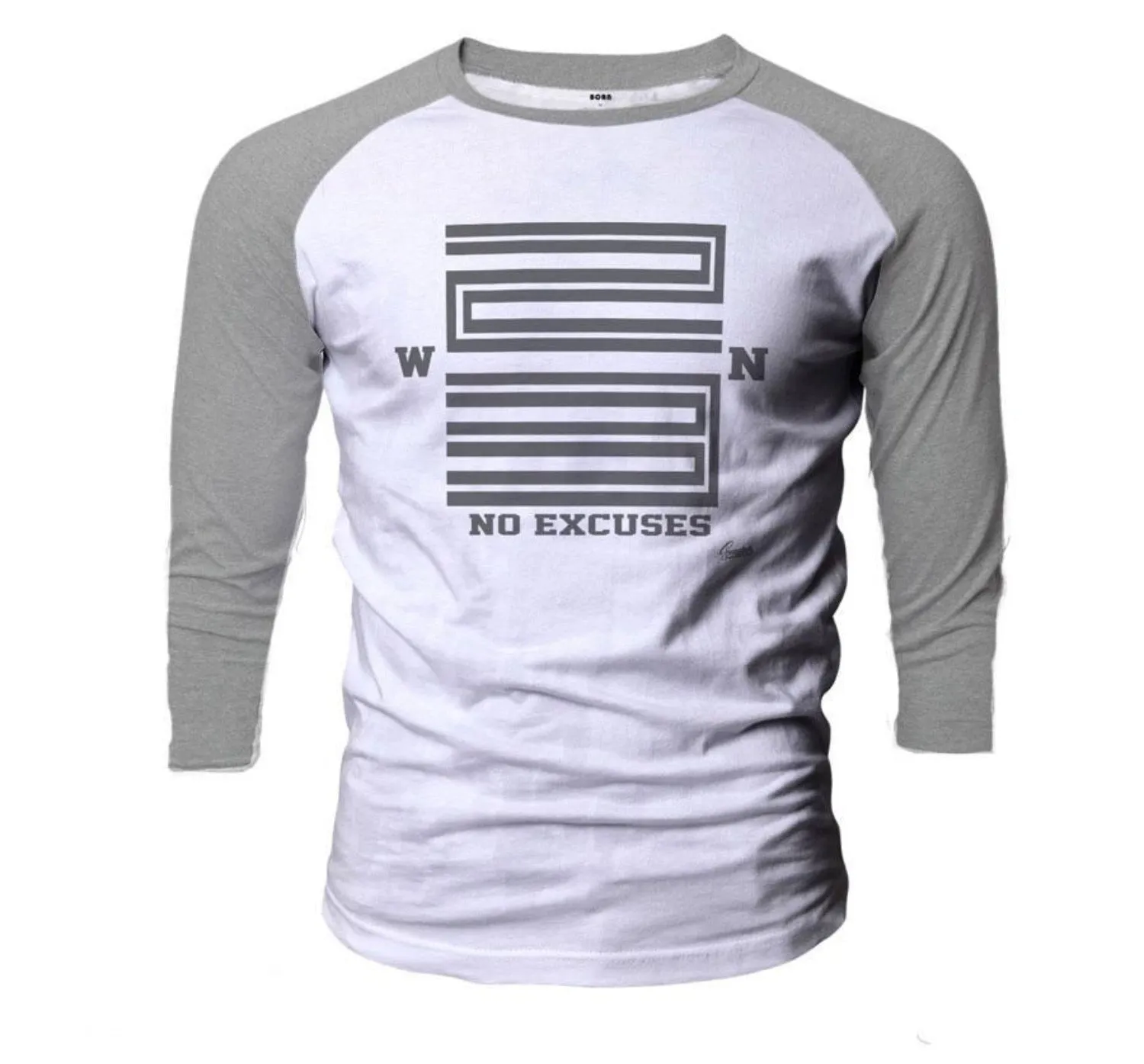 Retro 11 Cool Grey Raglan - WIN 23 - White