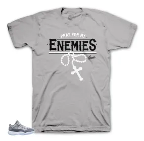 Retro 11 Cool Grey Shirt - Enemies - Grey