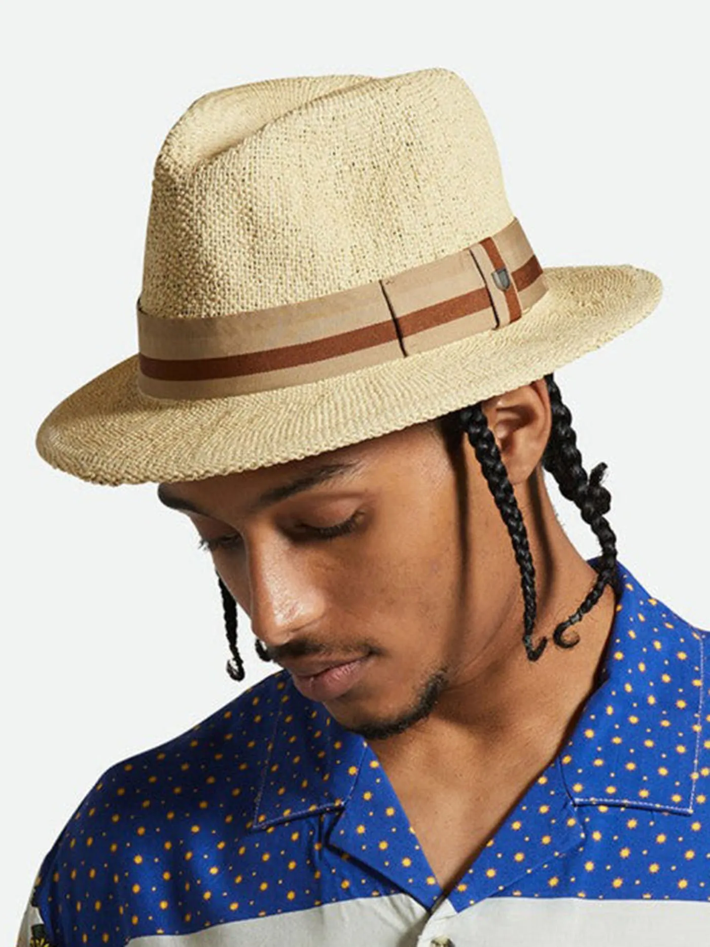 Roma Straw Fedora