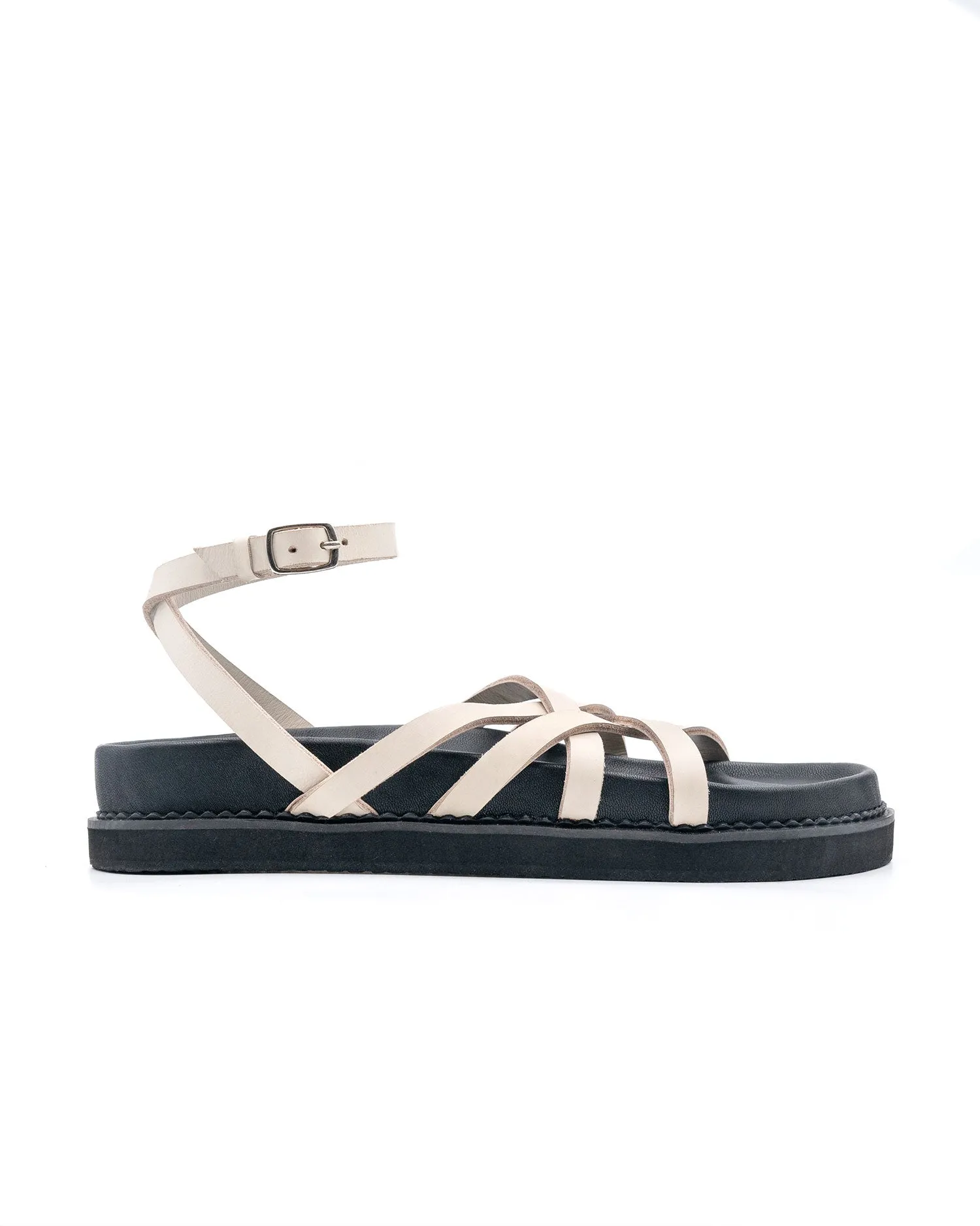 Sorrento Sandal - Ivory