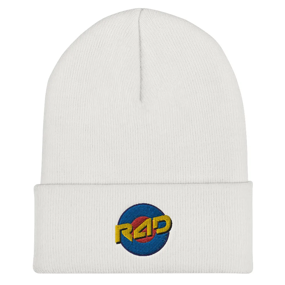 TARGET CUFFED BEANIE - WHITE