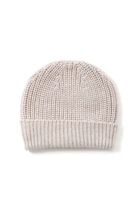 Uimi - Ernest Fishermans Rib Beanie - One Size - Mushroom